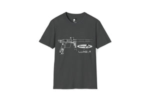 Adrenaline Luxe เสื้อยืดเอ็กซ์เรย์ - Adrenaline
