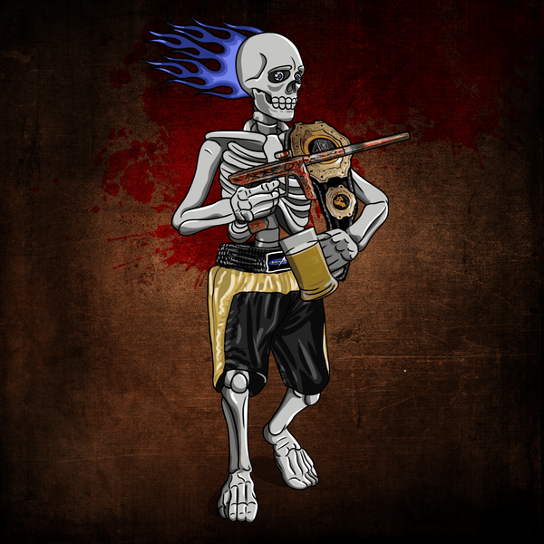 Adrenaline Skully NFT - 300 in Champion with Mug - Adrenaline