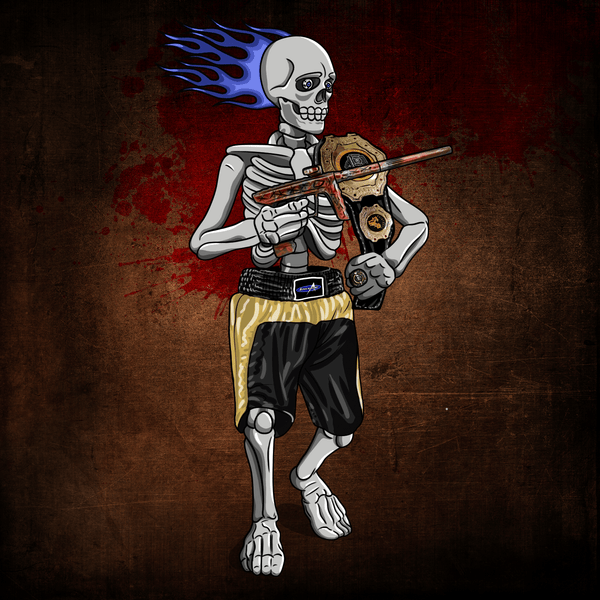 Adrenaline Skully NFT - 300 in Champion with Ring - Adrenaline