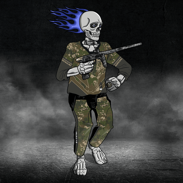 Adrenaline Skully NFT - Baba Yaga in Woods with Ring - Adrenaline