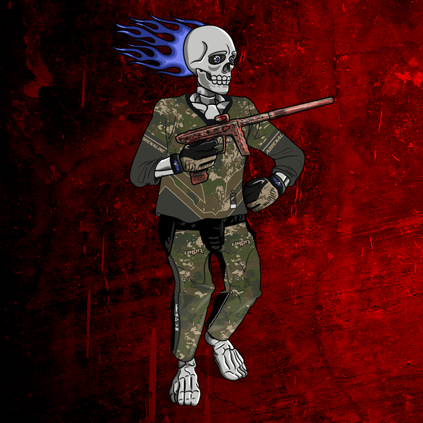 Adrenaline Skully NFT - ความโหดในป่าพร้อมถุงมือ - Adrenaline
