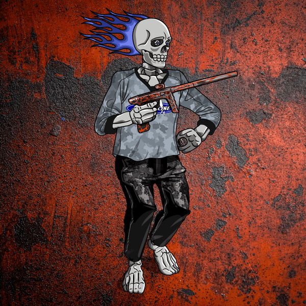 Adrenaline Skully NFT - Full Send ในแอร์บอลพร้อมห่วง - Adrenaline