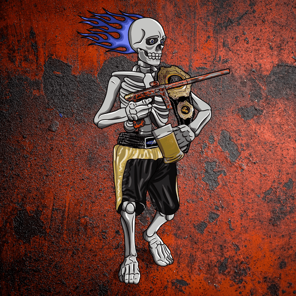 Adrenaline Skully NFT - Full Send ใน Champion พร้อมแก้วมัค - Adrenaline