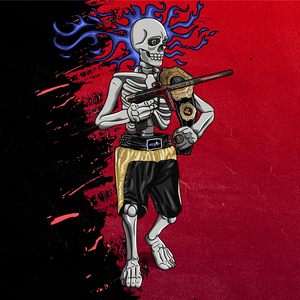 Adrenaline Skully NFT - Grizzly in Champion with Wild Flame and Ring - Adrenaline