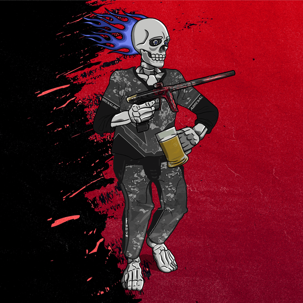 Adrenaline Skully NFT - Grizzly ใน Hyperball พร้อมแก้วมัค - Adrenaline