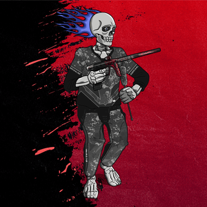 Adrenaline Skully NFT - Grizzly in Hyperball with Swab - Adrenaline