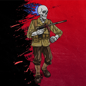 Adrenaline Skully NFT - Grizzly ในสงครามโลกครั้งที่ 2 - Adrenaline