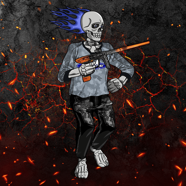 Adrenaline Skully NFT - ไฟนรกใน Airball - Adrenaline