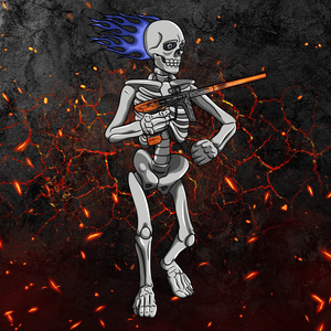 Adrenaline Skully NFT - เปลวเพลิงนรกในกระดูก - Adrenaline