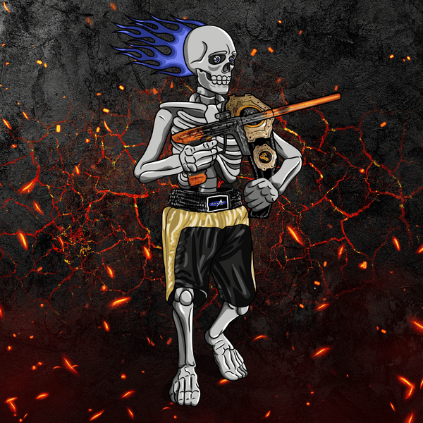 Adrenaline Skully NFT - ไฟนรกใน Champion - Adrenaline