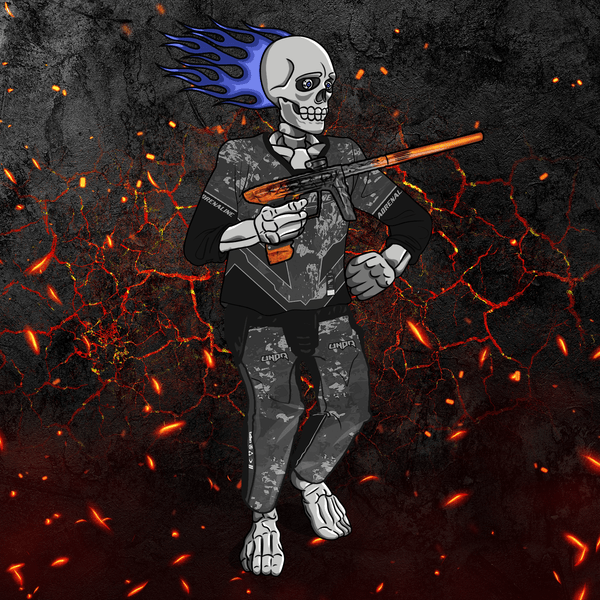 Adrenaline Skully NFT - ไฟนรกใน Hyperball - Adrenaline