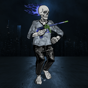 Adrenaline Skully NFT - โจ๊กเกอร์ใน Airball - Adrenaline