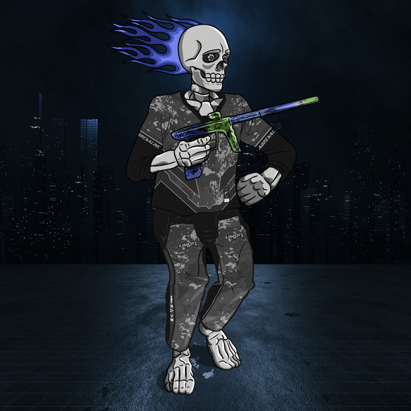 Adrenaline Skully NFT - โจ๊กเกอร์ใน Hyperball - Adrenaline