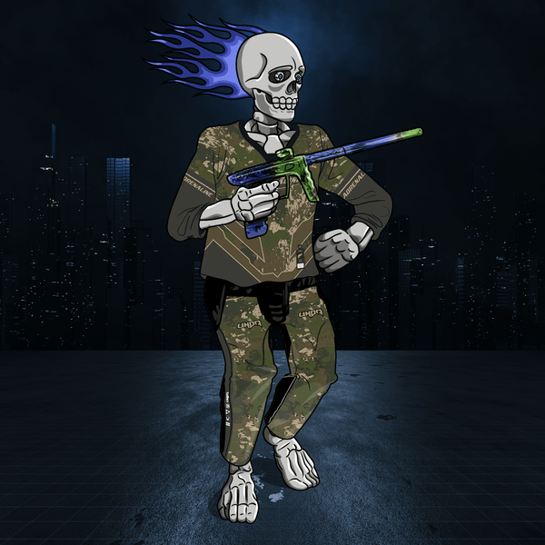 Adrenaline Skully NFT - โจ๊กเกอร์ในป่า - Adrenaline