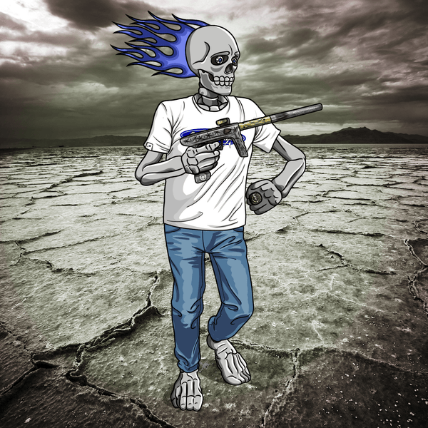 Adrenaline Skully NFT - Mad Max ลุคลำลองพร้อมแหวน - Adrenaline