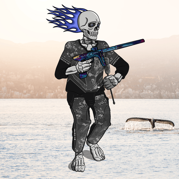 Adrenaline Skully NFT - Mau Mau ใน Hyperball พร้อม Swab - Adrenaline