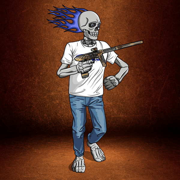 Adrenaline Skully NFT - Nicky T ลุคแคชชวล - Adrenaline