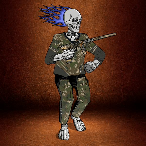 Adrenaline Skully NFT - Nicky T in Woods - Adrenaline