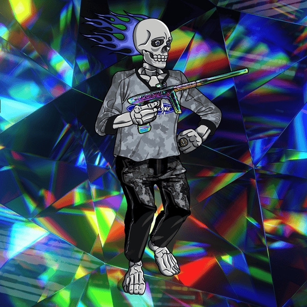 Adrenaline Skully NFT - Prism ใน Airball พร้อมห่วง - Adrenaline