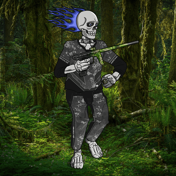 Adrenaline Skully NFT - Regiment in Hyperball with Ring - Adrenaline