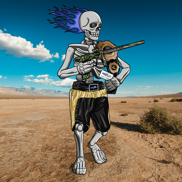 Adrenaline Skully NFT - Unger Games ใน Champion พร้อมการ์ด - Adrenaline