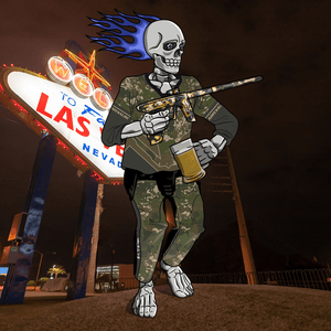 Adrenaline Skully NFT - Vegas in Woods with Mug - Adrenaline