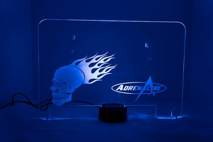ขาตั้งโชว์ Adrenaline แบบมีไฟ - ใส พร้อมแถบ LED หลายสีเดี่ยว - Adrenaline