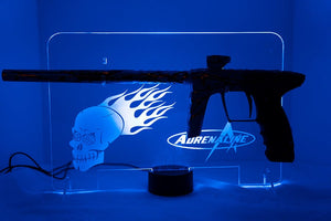 Lighted Adrenaline Display Stand - Clear with Single Multi-Color LED Array - Adrenaline